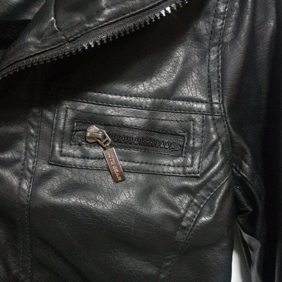 MOTO GEAR Faux Leather Jacket | Size S - Picture 5 of 16